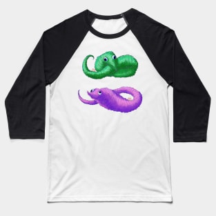 Squirmles / Worm On A String Baseball T-Shirt